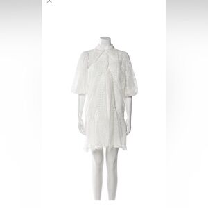 White lace dress, barely worn.